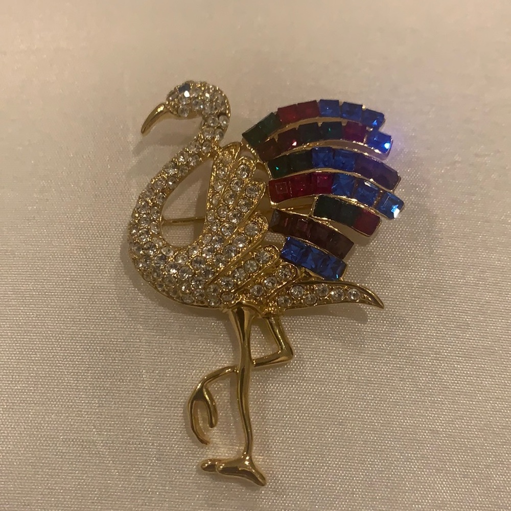 Geiorgio flamingo pin